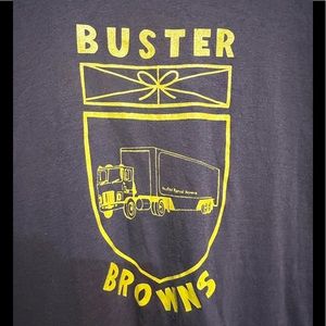 Vintage UPS Buster Browns Trucker T-Shirt size XL Extra Large